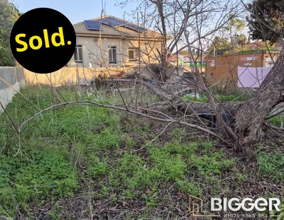 למכירה בפרדס חנה מגרש 330 מ"ר ברוטו